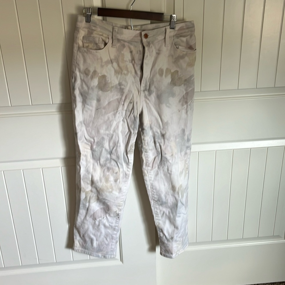 Watercolor jeans
